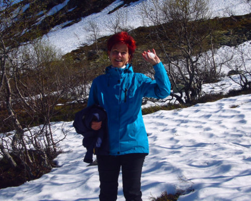 Schnee in Schweden